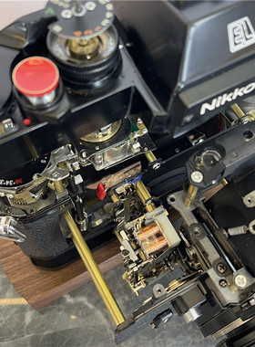 空间爆炸相尼康真拆解相别墅老工匠手工艺品立体古董