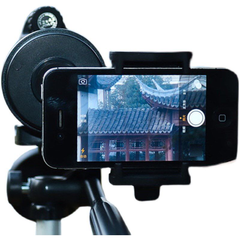 望远镜手夹拍照支架调大小录像分享摄影裂隙灯显微镜拍照支架