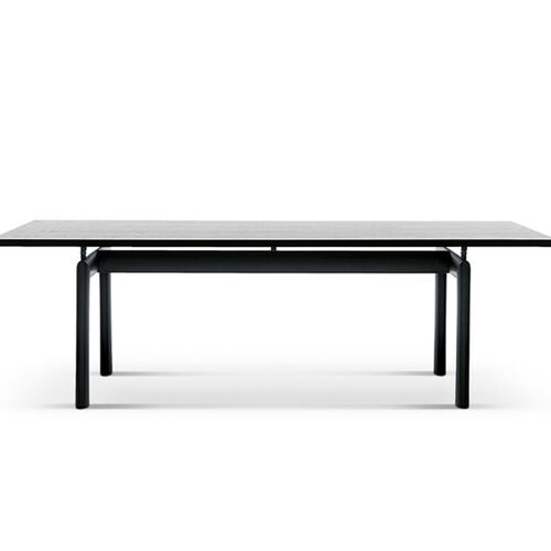 中古包豪斯设计师餐桌柯布西耶钢化办公桌长方形洽谈桌子 - 封面