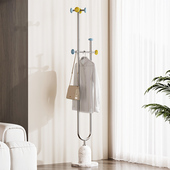 奶油风儿童落地衣架爱角落卧室挂衣架大童中童衣帽架