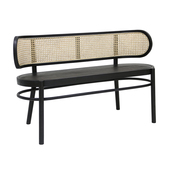 实木西椅复古休闲藤椅民宿阳台藤编沙发椅