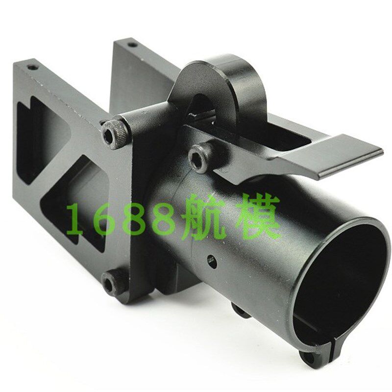 D2铝合金折叠件植保无人机折叠管座多旋翼管夹折叠机臂件