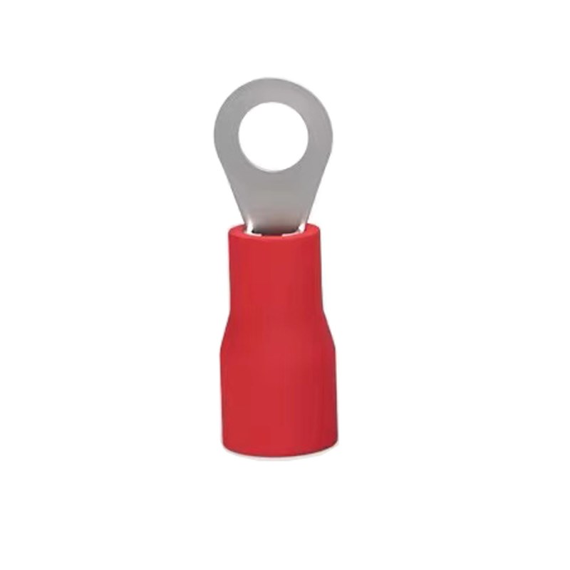 冷压接线端子欧式RV1.-.2圆形.5/5.5//5//10绝缘铜鼻子线耳