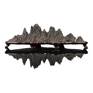 灵璧太湖幽兰石笔架山子山型石头风景假靠山家居窗台装饰