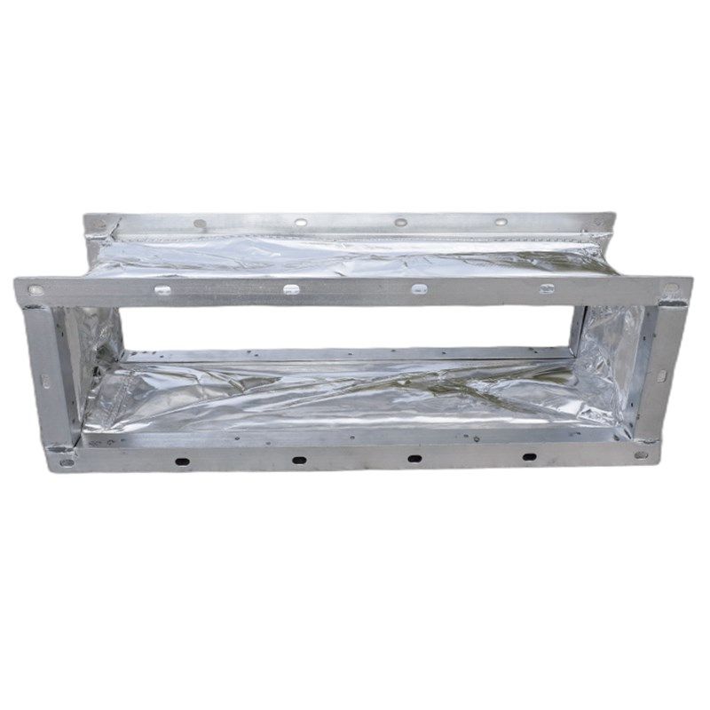 角铁共板法兰通风管道中央空调出风口风机盘管铝箔软连接新风保温