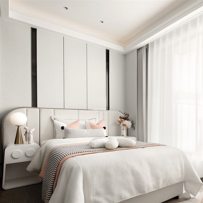 儿童房样板间黑白色绣球女孩房爱床品抱枕定制床头长条腰枕靠垫,居家布艺,靠垫/抱枕,淘宝优惠券,粉丝福利购,淘宝优惠卷