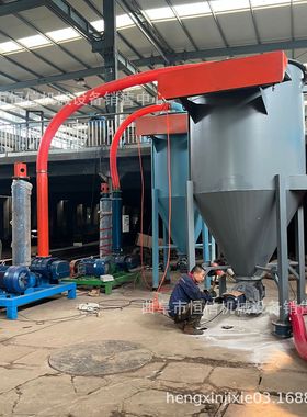 青岛铸造涂料粉末吨包气力吸灰机zcjb 125型边吸边卸石灰石粉吸料