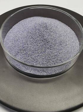 喷S砂用紫色氧铝30目36目砂60#A化于磨料用陶瓷件喷砂