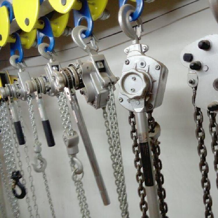 HSH0.5T型0.75T*3-9mT3不锈钢起手扳葫芦 防锈重环链吊葫芦倒链