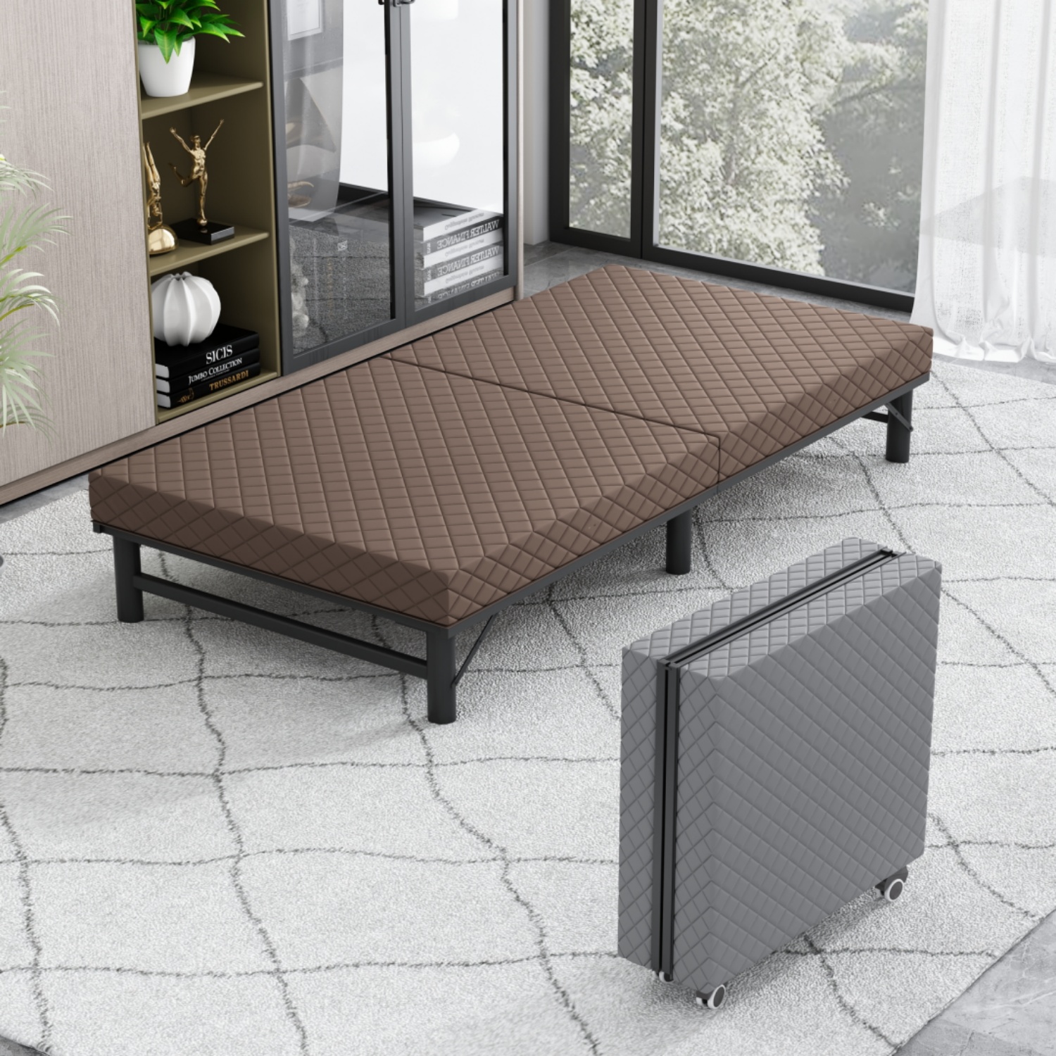 家用办公午休折叠床成人单人床