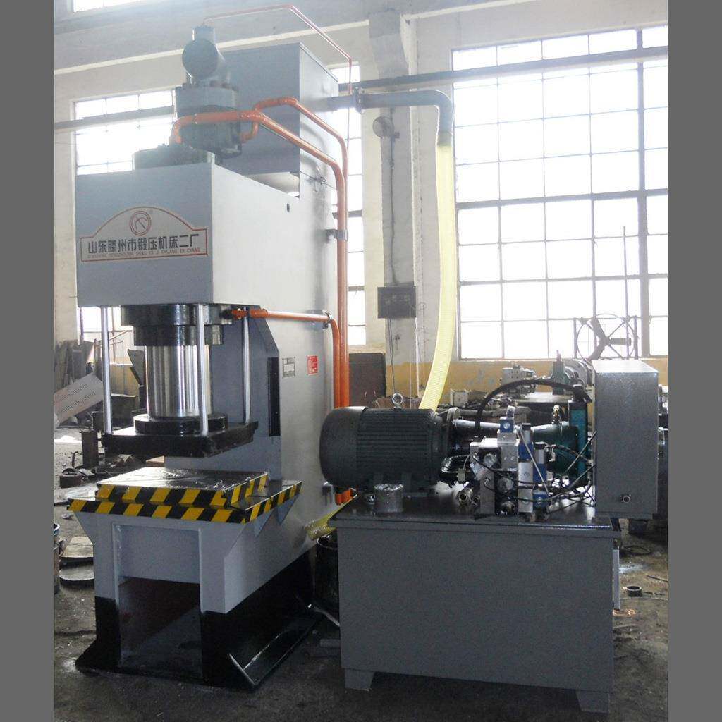 100T单柱液压机200T单臂式带防护网压力油压机500T冲孔压装液压机