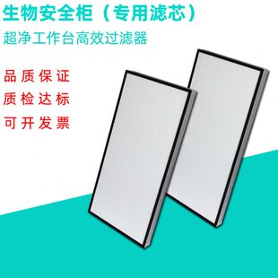 生物安全柜高效过滤器滤芯医院百级净化洁净工作台U15超高效滤网