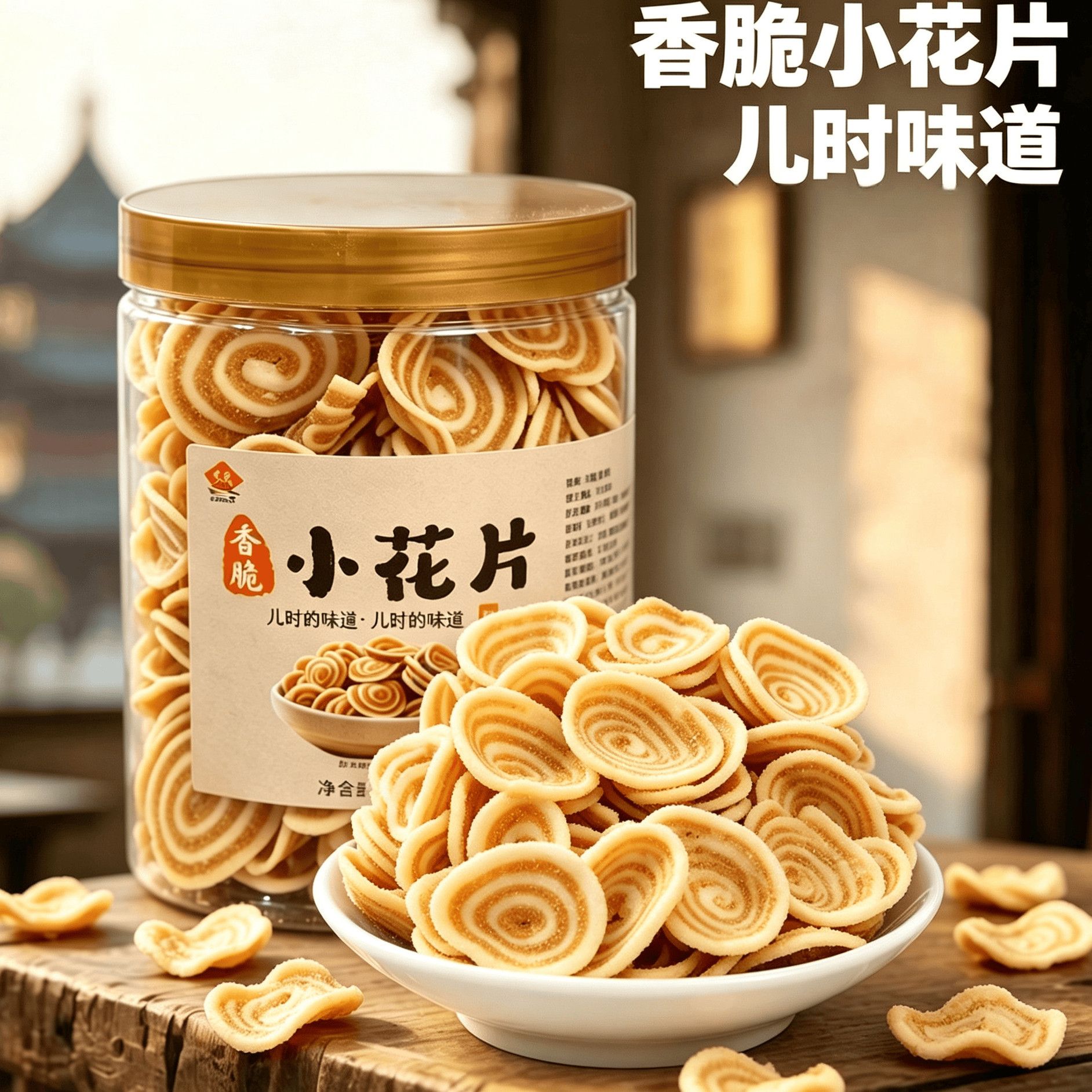 猫耳朵零食薄脆湖南特产小吃