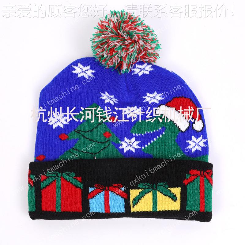 厂供应提花帽机巾围机多QJF-MZ-2样花纹--210帽子家针机械织设备