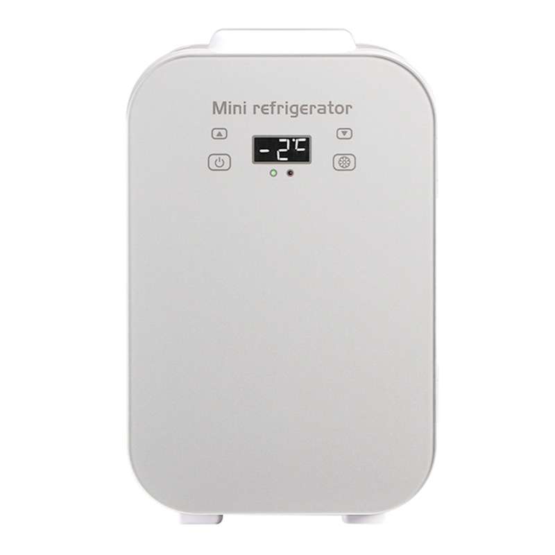 单核数显8L车家两用冷藏箱小型宿舍家用车载美妆迷你冷暖小冰箱