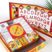 英语字母桌游 儿童课堂互动游戏思维训练启蒙益智教具亲子早教