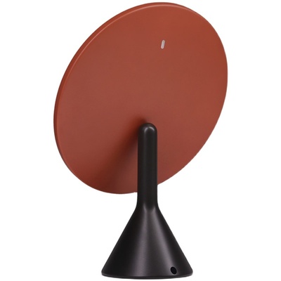 MUID大圆镜化妆镜led台式镜子带灯补光桌面大号梳妆镜女生日光镜