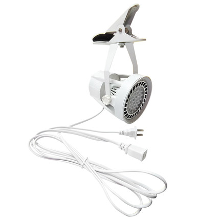 led夹子超亮婚庆补光展会串联插电式聚光市集摆摊灯