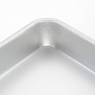 巨博铝烤盘长方形商用烤箱烤盘烘焙披萨面包盘镀铝盘