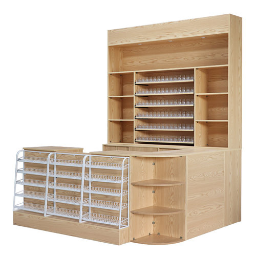 便利店烟酒柜收银台超市收银台烟酒柜多功能店铺展示柜台