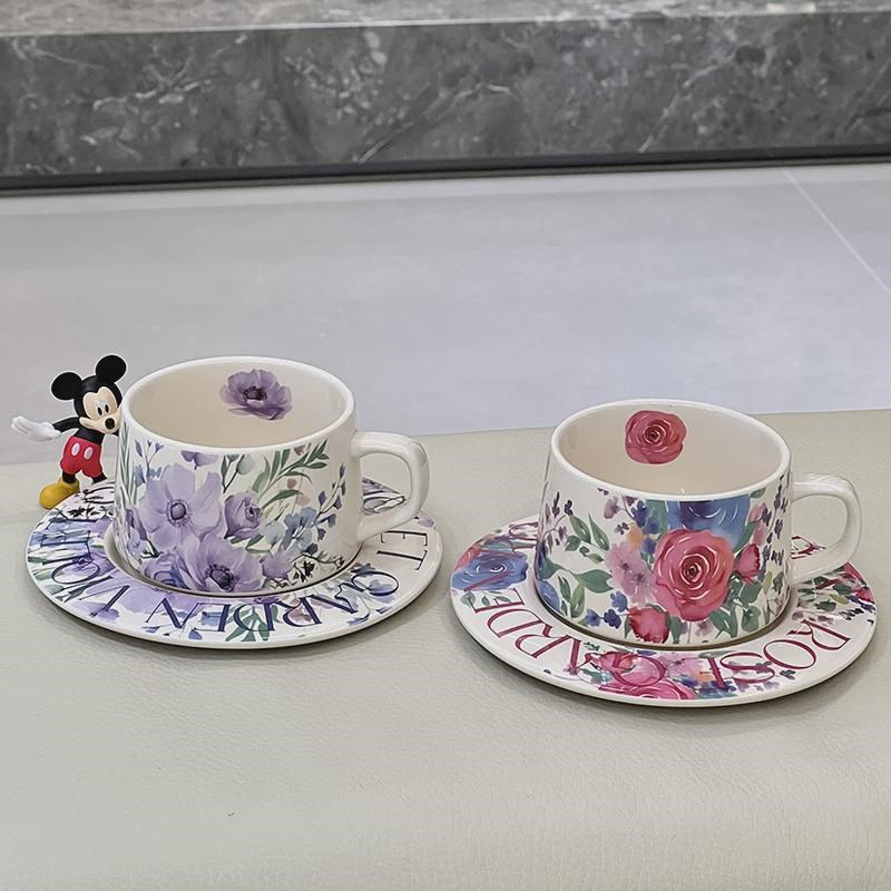 陶瓷英式咖啡杯装茶具欧式家用下午茶子母壶复古水杯子精致