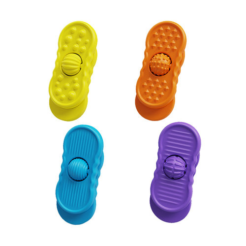 现货新品temu解压感官石儿童硅胶玩具Sensory Fidget Toys减压板