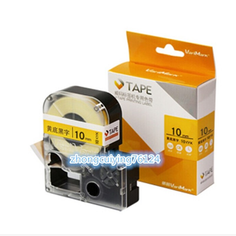 威码标签机GT1000/600/2100色带10MYK/10/12/14mm强粘覆膜打印纸