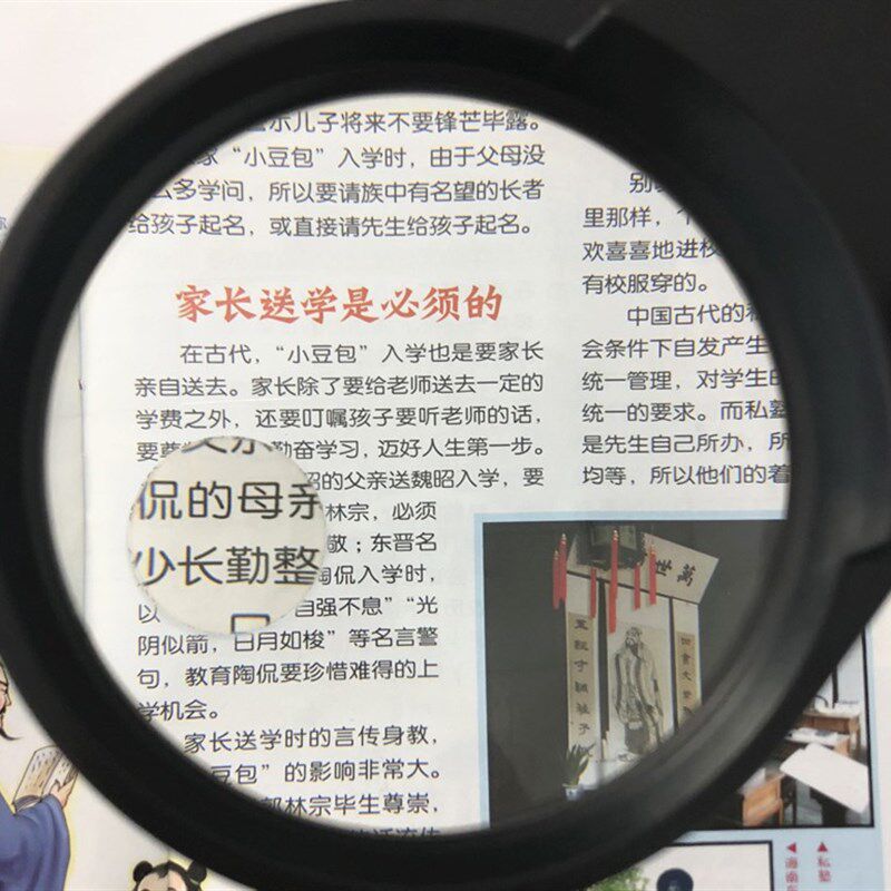 工艺夹台式放大镜老阅读式带灯手焊接倍蛇管型调灵活亮度调带防尘