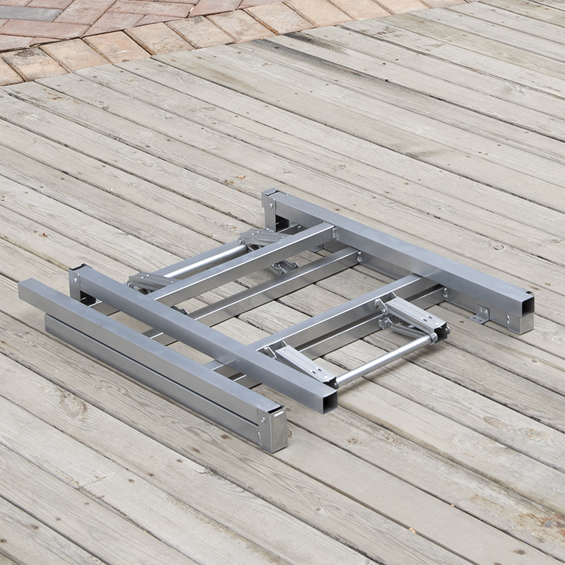 适合小桌面高桌子腿 铁桌腿 摺叠桌腿桌架支架桌子架摺叠餐桌脚