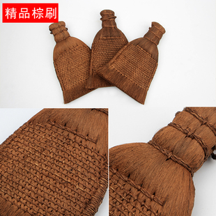 手工裱画棕刷掉渣装裱拓碑工具加紧加密鬃刷抛光书画托底覆被毛