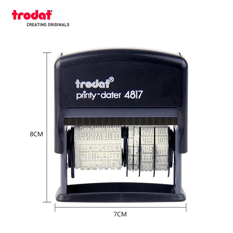 卓达回墨印章日期章文本章英文成品印章种标准英文字调日期印章