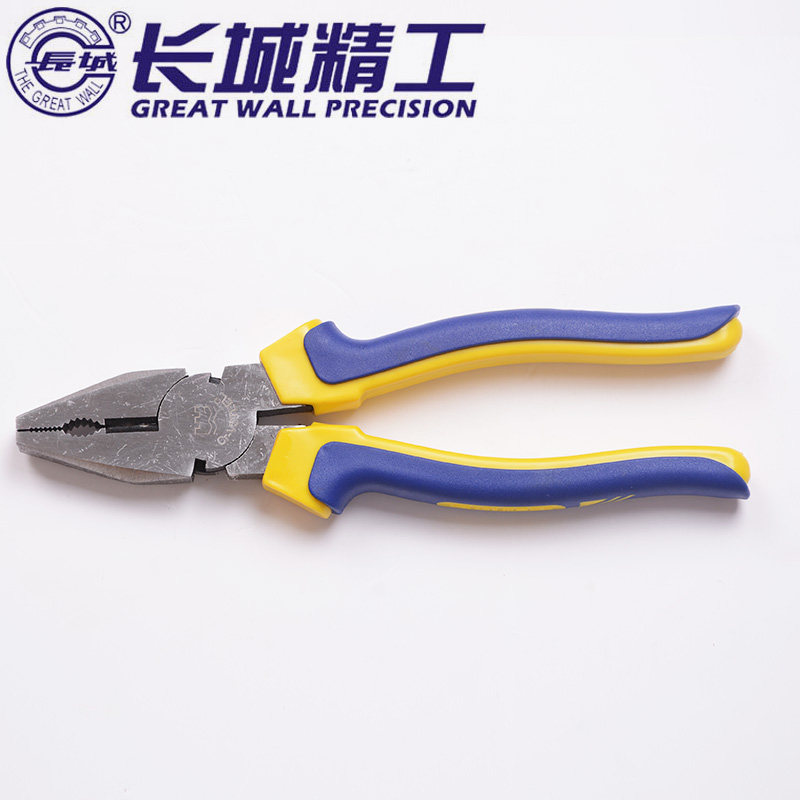 长城精工钢丝钳子斜嘴斜口钳水口尖嘴平口钳断剪线电工工具,五金/工具,钢丝钳,淘宝优惠券,粉丝福利购,淘宝优惠卷