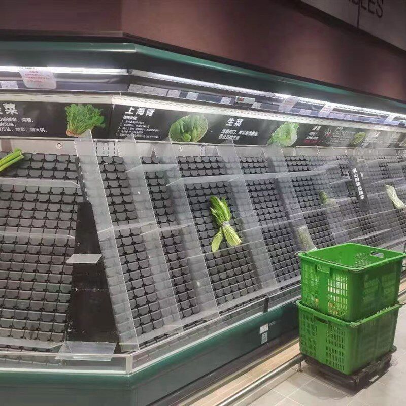 超市冷柜底层陈列垫板水果蔬菜斜面展示陈列假底生鲜展示架