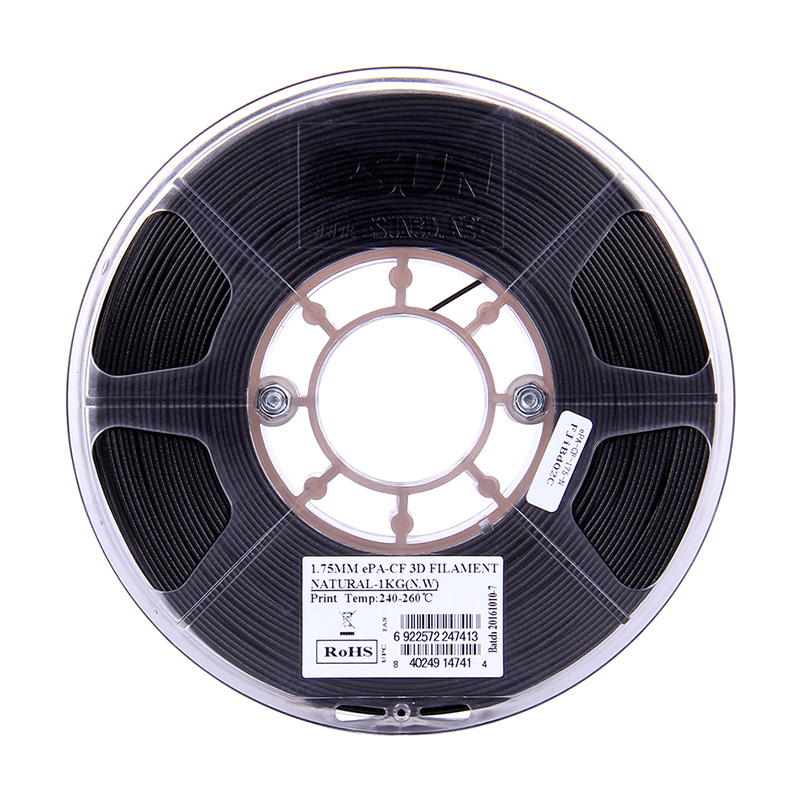 易生eSUN 尼龙碳纤维P-CF crbonfiberD打印机耗材FDM材料1KG 1.75