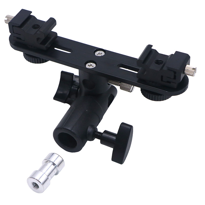 相摄影摄像补光灯支架顶热靴闪光灯底座灯架转接头转换插座