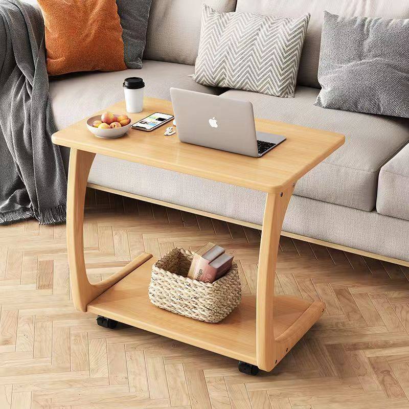 实木边几带轮边柜白色型客厅角几床头奶油风卧室家用小茶几,住宅家具,角几/边几,淘宝优惠券,粉丝福利购,淘宝优惠卷