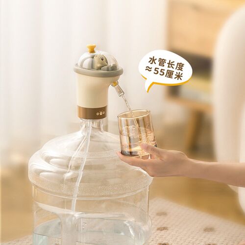 新家的个快递桶装水抽水器电动压水器纯净饮水矿泉水泵