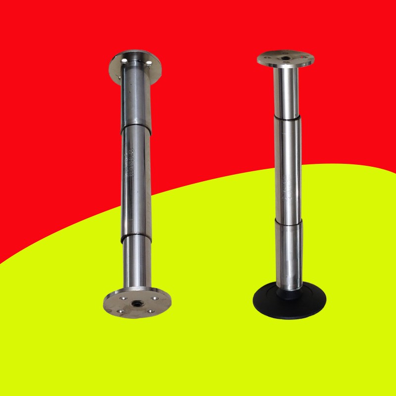 长304不锈钢可调节伸缩支撑脚洗手盆橱柜脚腿坍塌下沉挂衣毛巾杆