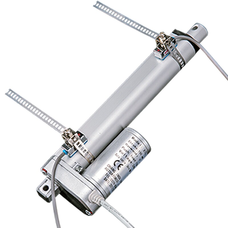 行程调节电动推杆 两端行程任意位置推杆 外置行程推杆