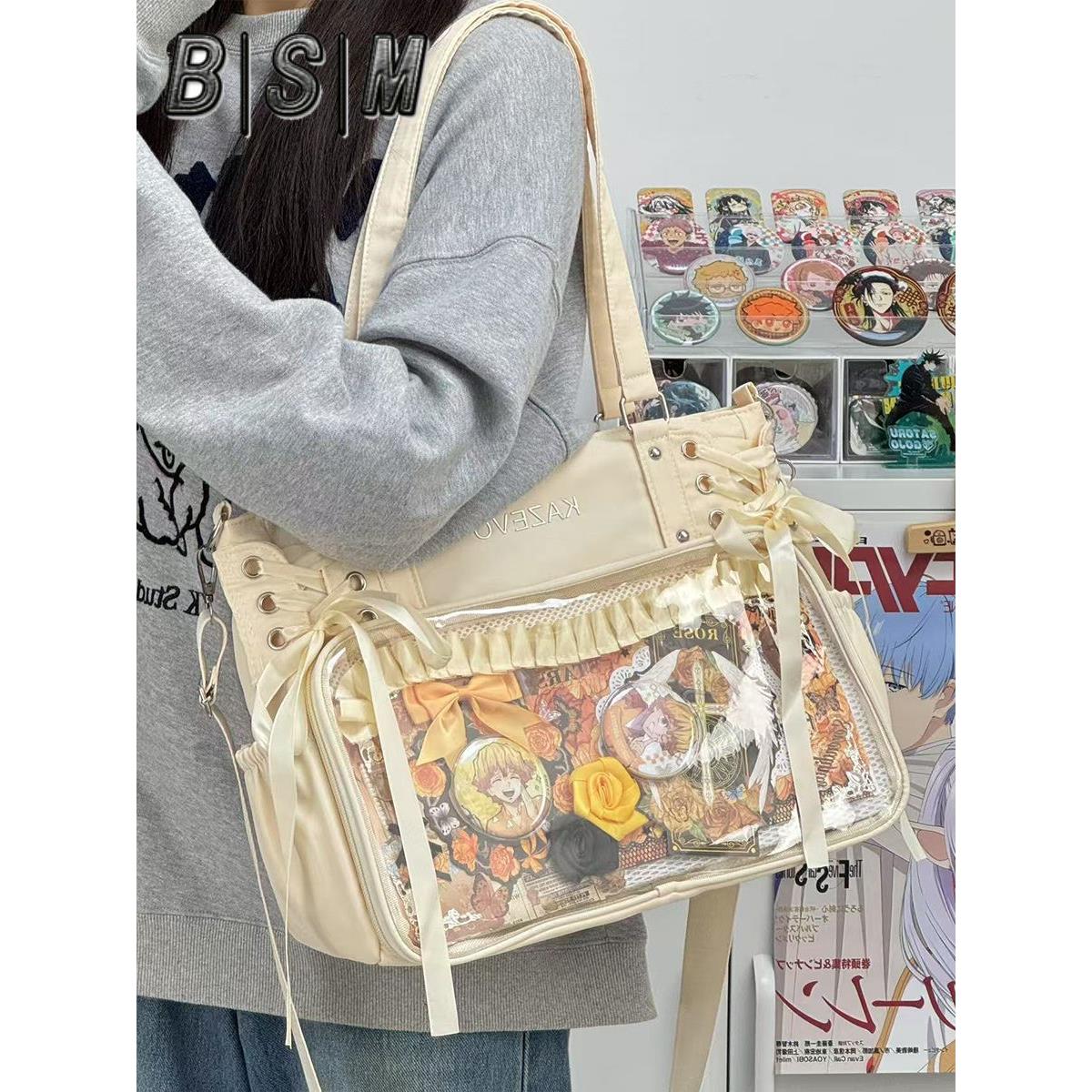 二次元漫展痛包斜挎日系