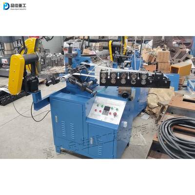 台式波纹管制管机建筑预应力施工卷管机螺旋波纹管制管机器