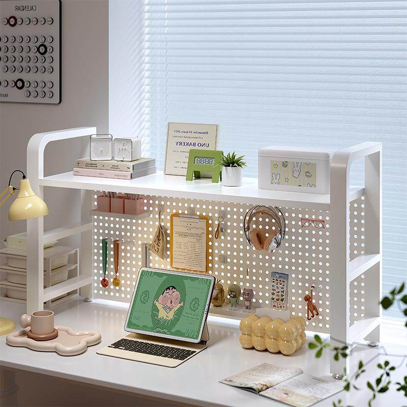 桌面置物架多层书桌收纳洞洞板桌上书架学生宿舍电脑分层一体架子,农机/农具/农膜,其它农用工具,淘宝优惠券,粉丝福利购,淘宝优惠卷