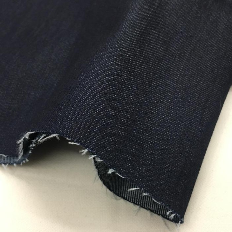 全棉占青蓝灰牛仔弹力面料 硬挺抗皱 秋冬休闲裤装裙装外布料