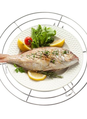 德国lzo 全家用蒸架高脚蒸屉蒸片圆形大号多用途蒸格