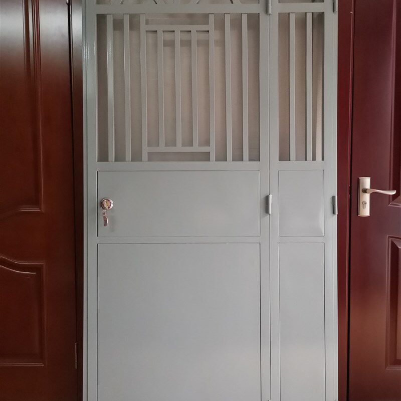 北京通风防盗门 铁门栅栏门 楼道门通风门 防蚊纱门 包测量安