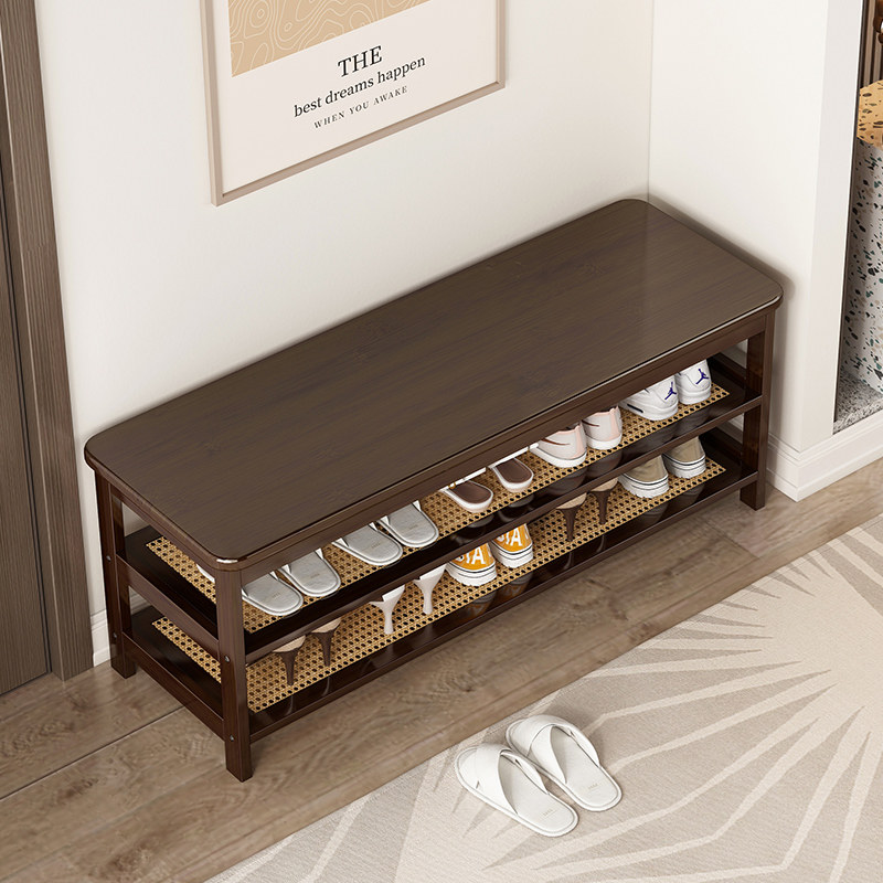 鞋架家用门口换鞋凳鞋柜坐凳一体入户坐式穿鞋长条凳进门凳