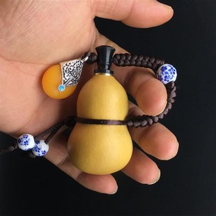 速效救心丸小瓶便携迷你天然葫芦装药丸密封药盒急救药瓶挂件