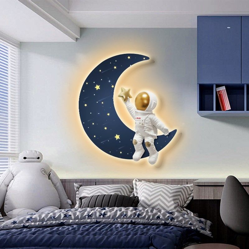 ld氛围灯画儿童房装饰画创意卡通卧室床头挂画高级感玄关发光画,家居饰品,氛围画/灯画,淘宝优惠券,粉丝福利购,淘宝优惠卷