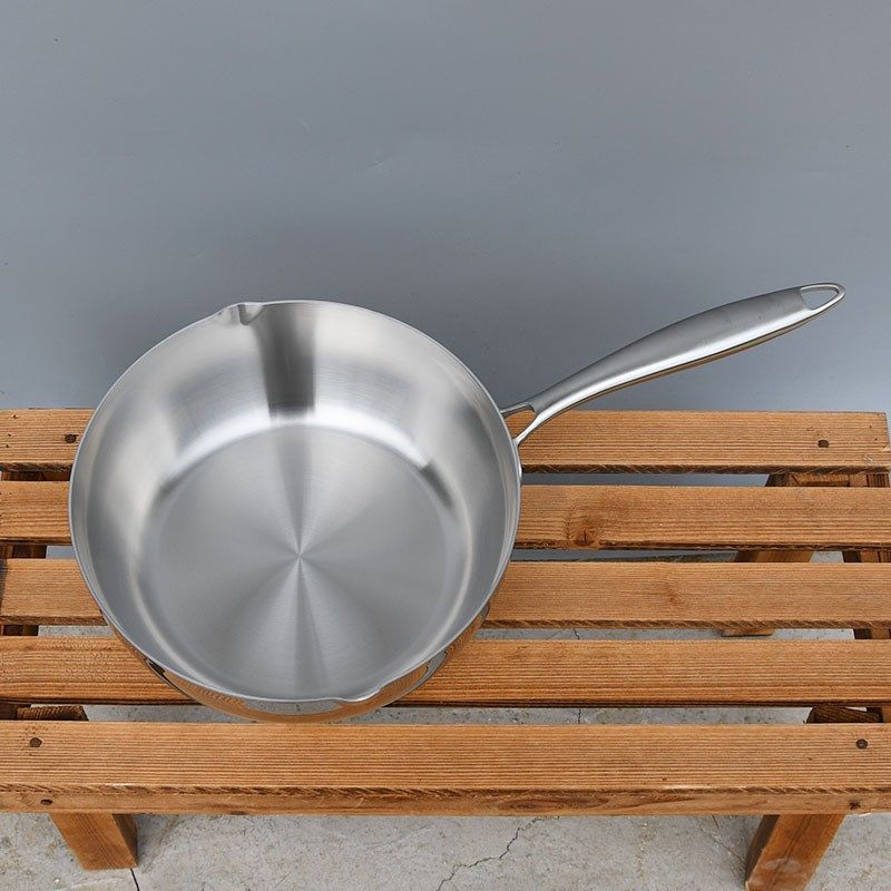 多用途炒锅雪平锅无涂层小炒锅汤锅煎炒煮锅m