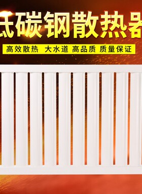 暖气片水暖散热片壁挂集中供热客厅散热器钢制燃气壁挂炉客厅
